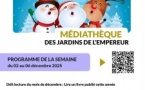 Atelier gourmand "Sablés de Noël" - Médiathèque des Jardins de l’Empereur - Aiacciu