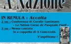 Festa di a Nazione / Conférence de Coralie Gastmans "La Nation Corse de Pasquale Paoli: l’enfance de Paoli, l’Etat souverain de 1755, Pasquale Paoli et le Cap Corse"- Luri 