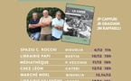 Séance de dédicaces avec Jean-Paul Cappuri, Jean-Richard Graziani et Jean-Marc Raffaelli pour leur ouvrage "La corse des années 50, le temps de l'espoir" - Librairie Valentini - Corti