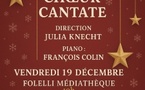 Concert de Noël Chœur Cantate avec Julia Knecht - Couvent Saint-Antoine - Bastia