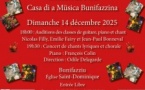 Concert de Noël de  l'école de musique "A Casa di a Müsica Bunifazzina" et auditions - Église Saint Dominique - Bunifaziu