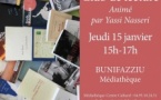 Club de lecture animé par Yassi Nasseri, rédactrice du site Kimamori - Médiathèque - Bunifaziu 