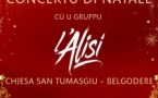 Concert de Noël avec le groupe L'Alisi - Église San Tumasgiu- Belgudè