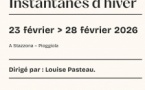 Stage d’écriture : Instantanés d’hiver proposé par l'Aria Corse - L'Aria - Pioghjula