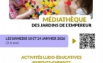 Activités ludo-éducatives pour les plus petits - Médiathèque des Jardins de l’Empereur - Aiacciu