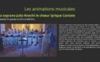 38è Festival du Cinéma Italien de Bastia / Cérémonie d’ouverture / Animations musicale : La soprano Julia Knecht et le chœur lyrique Cantate - Centru Culturale Alb'Oru - Bastia