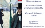 Micro-folie / Micro-conférence : "Gustave Caillebotte, l’impressionniste oublié" - Médiathèque - Bunifaziu 