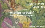 Atelier créatif : Les grands classiques - Médiathèque - U Borgu