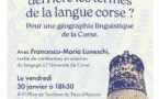 I scontri di a luciula / Conférence : "Que se cache -t-il derrière les termes de la langue corse ?" animée par Francescu Maria Luneschi, maître de conférences en sciences du langage à l'Université de Corse - Office du tourisme - Aiacciu