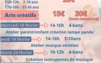 Atelier parent / enfant : création lampe panda - Centre culturel - Furiani