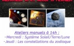 Ateliers manuels sur le thème de l'astronomie animés par Alexis Giacomoni -  Médiathèque - Afà  