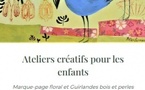 Ateliers créatifs pour les enfants : Marque-page floral avec Amélie Labbe - Parc de Saleccia - L'Isula