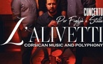 Concert du groupe L'Alivetti - Eglise des moines - L'Isula