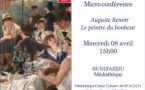 Micro-folie / Micro-conférence : "Auguste Renoir, le peintre du bonheur" - Médiathèque - Bunifaziu 