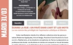JACES 2026 : Expression artistique "Écrire la Rue : un pavé dans l'Art et les mots" avec les étudiants en Lettres Modernes Appliquées, Arts et Design, Musiche è Canti Nustrali, et les étudiants corsophones du Parcours préparatoire au professorat des écoles - Faculté de Lettres, Casa studientina - Campus Mariani - Corti