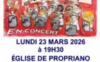 Concert de Jazz & Blues avec le groupe "Music ô sud -Big Band" au profit des Restos du Cœur - Église - Prupià