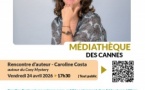 Rencontre d'auteur avec Caroline Costa autour du Cosy Mystery - Médiathèque des Cannes - Aiacciu