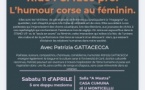 Conférence I Scontri di U Monticellu : "Ride ! Ci face prò. L'humour corse au féminin" avec Patrizia Gattacecca - Salle A Mostra - Mairie de Munticellu