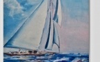 Exposition : "Spunta Di Blue Illusions de Voyage" par Fior di Lisia - Hôtel Spunta di Mare - Aiacciu