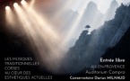 Concert Tempi Novi par les étudiantes et étudiants de la formation DE de professeur de Musiques et Chants traditionnels de Corse et de Méditerranée - Auditorium Campra du conservatoire Darius Milhaud - Aix en Provence