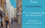 Exposition peinture de l'artiste Jean-Paul Milleliri - Salle du Corps de Garde - Bunifaziu