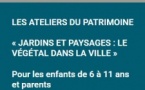 Les ateliers du patrimoine : "Jardins et paysages : le végétal dans la ville" avec Romane Dutour, architecte et animatrice de l’association "Petre e radiche" - CIAP Aiacciu Bellu - Aiacciu