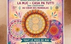 Vernissage de l'exposition de Mandalas réalisée par les élèves de l’association Au Cœur des Mandalas - MJC, Salle A Scena - Santa Lucia di Portivechju