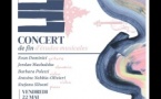 Concert de fin d'études musicales du Conservatoire de Corse Henri Tomasi ( CEM et DEM ) - Auditorium du Conservatoire de Corse - Aiacciu