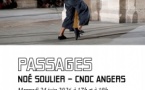 Performance "Passages" dans le cadre de l'exposition "Chorégraphie pour une maison. Hommage à Sophie Vigourous" / Chorégraphie de Noé Soulier avec Stephanie Amurao, Julie Charbonnier, Nans Pierson, Yumiko Funaya - Départ Église → Casa Conti, Ange Leccia  - Oletta 