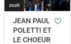 Concert : Jean-Paul Poletti et le Chœur de Sartène - Église de l'Annonciation - Corti