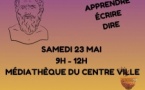 Philo Master classe : Apprendre - Écrire - Dire avec Christophe Di Caro- Mediateca Centru Cità - Bastia