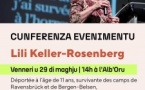 Conférence exceptionnelle de Lili Keller-Rosenberg, survivante des camps de Ravensbrück et de Bergen-Belsen - Centre Culturel L'Alb'Oru - Bastia