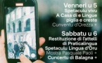 Casa di e Lingue in Festa / Spetaculu : Lingua d’oru cù l’attelli di Praticalingua / Mostra : Pasquale Paoli cù u Réseau Canope di Corsica / Cuncertu cù u gruppu Balagna – Casa di e Lingue - Bastia 