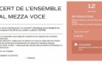 Concert de l'ensemble vocal Mezza Voce - Église - Santa Lucia di Portivechju