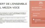 Concert de l'ensemble vocal Mezza Voce - Bastion de France - Portivechju