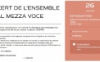 Concert de l'ensemble vocal Mezza Voce - Église de l’Immaculée Conception - Figari