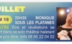 Le petit festival de Porticciolo / Théâtre : Monique sous les Platanes - Marine de Cagnano - Porticciolu