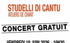 Concert gratuit des ateliers de chant de fin d’année de l'association Filu d’Amparera - Église Saint-Antoine de Padoue - Aiacciu