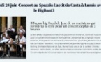 Festival "Jazz in Calvi" / Big Band 13, invité Tao Bi Kerefoff - Spaziu Laetitia Casta - Lumiu