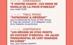 5ème édition du Festival Orizonti / Conférence : “ E vostre casate : les noms de famille de la Piève d’Orezza” avec André Flori, président de l’association Corsica Genealogia - Pedicroce 