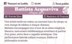 Battista Acquaviva : "Pigna 38°" - Bastion de France - Portivechju