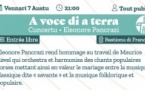 Concert d'Eleonore Pancrazi : "A voce di a terra" - Bastion de France - Portivechju