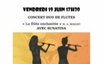 Concert du duo de flûtes Sunatina : "La Flûte enchantée" de Mozart - Médiathèque - Prupià