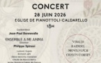 Concert de l'Ensemble "A me anima" : Vivaldi, Haendel, Monteverdi et Chants corses - Eglise de l’Annunziata - Pianottuli è Caldareddu