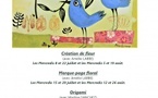 Atelier créatif pour les enfants : Création de fleur avec Amélie Labbe - Parc de Saleccia  - L'Isula