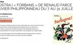 Exposition "Forbans" de Renaud Farce et Olivier Philipponneau - Mediateca Centru Cità - Bastia