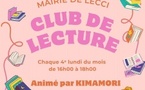 Club de lecture animé par Kimamori - Mairie de Lecci