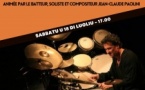 Conférence musicale “L’esprit du rythme et la voie du geste” animée par le batteur, soliste et compositeur Jean-Claude Paolini proposée par U Centru d'Arti Pulifonica di Corsica - Spaziu Simon Baccelli - Lama