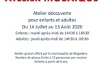 Atelier mosaïque pour enfants et adultes - Salle Primo Levi / Ecole - Belgudè