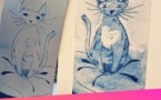 Atelier créatif parent-enfant : gravure sur des emballages recyclés - Urtaca